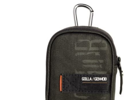 Golla ARIA G1250 - Eske for kamera - polyester, bomull - lysegrå, hærgrønn