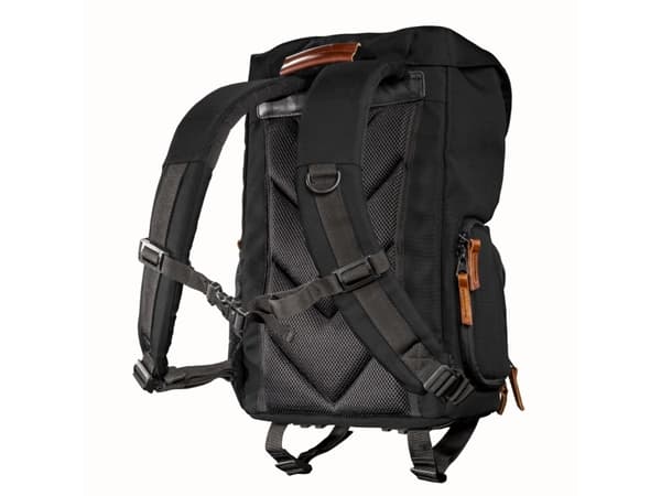 Mantona Luis junior, 35,6 cm (14"), Rom til Notebook, Lær, Metall, Polyester, Syntetisk