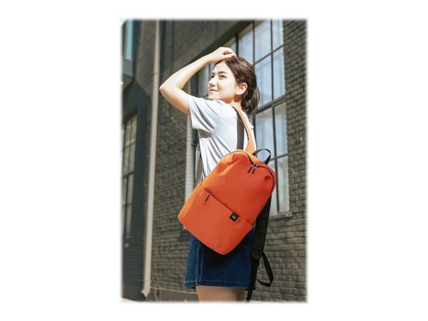 Xiaomi Mi Casual Daypack - reppu - polyesteri - värikäs oranssi väri
