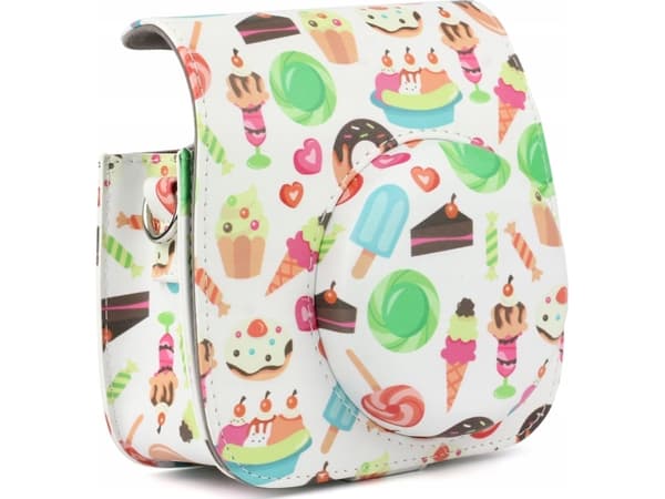 Pokrowiec LoveInstant Futerał Etui Pokrowiec Do Fujifilm Instax Mini 9 8 - Lody