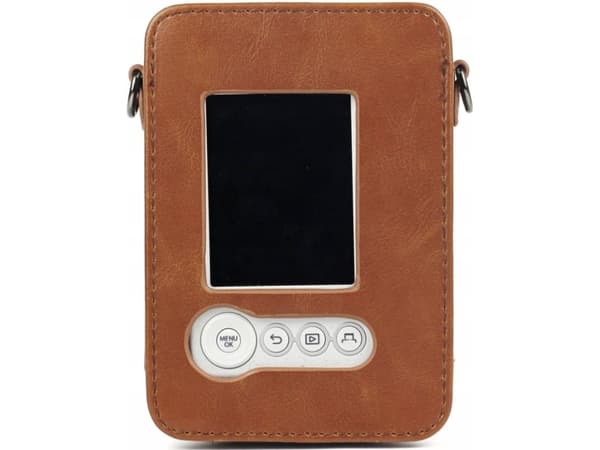 Pokrowiec LoveInstant Futerał Etui Pokrowiec Do Fujifilm Fuji Instax Mini Liplay - Brązowy