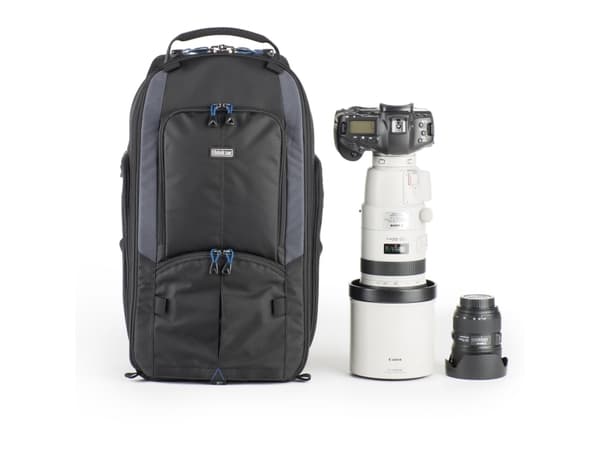 Think Tank StreetWalker HardDrive V 2.0, Reppu, DSLR 5 - 7 x 200–400mm f/4, Olkahihna, Notebook-lokero, Musta