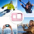 Pikkukuva 4 / 6: INF Silikonikotelo ja tarvikkeet GoPro Hero 8 Black - vaaleanpunainen