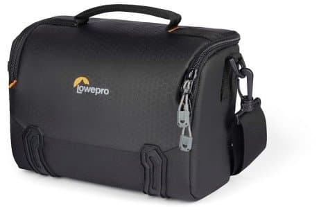 Lowepro Stockholm 110 - Skulderveske for videoopptaker - 600D polyester, 420D nailhead-nylon - svart