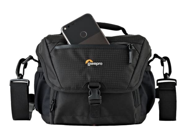 Lowepro Nova 160 AW II - Axelremsväska för digital fotokamera med objektiv/drönare - 600D polyester, 150D polyester, 148T polyester, 190T ripstop, 45