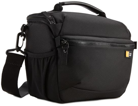 Case Logic BRCS-103, Olkalaukku, Mikä tahansa tuotemerkki, DSLR, Olkahihna, Musta