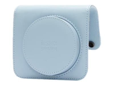 Fujifilm - Kameralaukku - polyuretaaninahka - jäätikönsininen - Instax SQUARE SQ1:lle