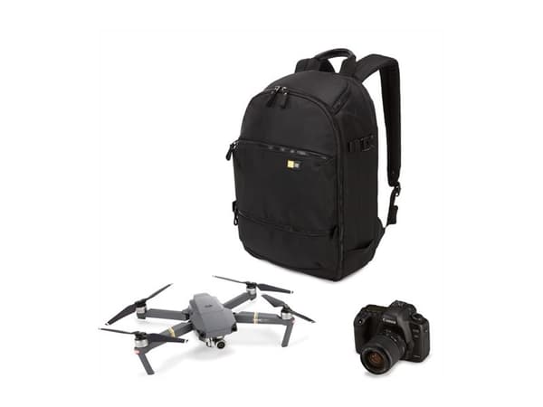 Case Logic Bryker Large BRBP-106 - Ryggsekk for digitalbildekamera / linser / notebook / tripod / drone / tilbehør - 1680D-polyester - svart - 14" -