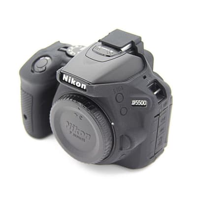 Nikon D5600 ja D5300 tyylikäs kamerakotelo - Musta