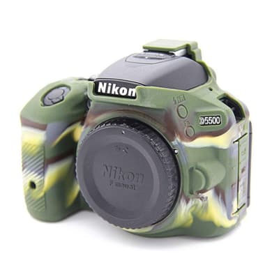 Nikon D5600 ja D5300 tyylikäs kamerakotelo - Maastokuvio