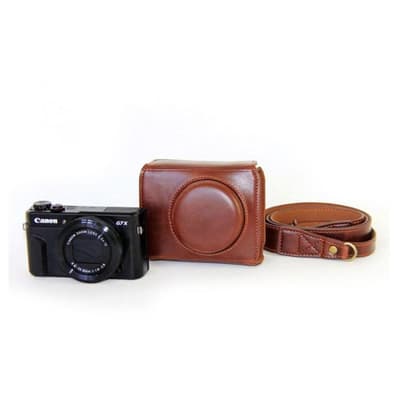 Canon PowerShot G7X MarkII retrotyylinen kamerakotelo - Tumm