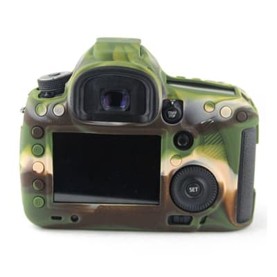 Canon EOS 5D Mark III silikoninen kamerakotelo - Maastokuvio