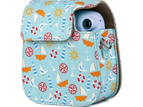 Pokrowiec LoveInstant Futerał Etui Pokrowiec Do Fujifilm Instax Mini 11 Morze