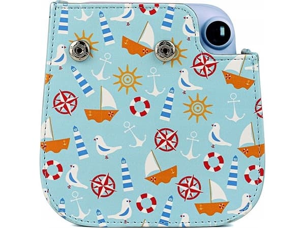 Pokrowiec LoveInstant Futerał Etui Pokrowiec Do Fujifilm Instax Mini 11 Morze