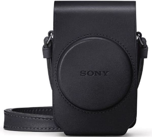 Sony LCSRXG, Kovakotelo, Sony, RX100, musta