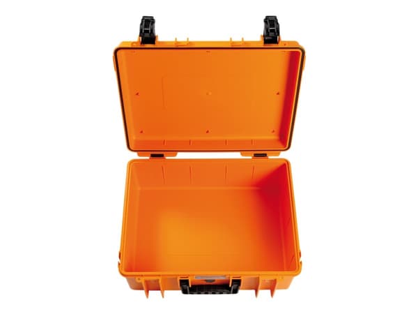 B&W Outdoor Case Type 6000 with pre-cut foam (SI) orange