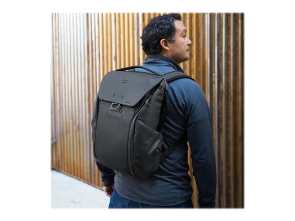 Peak Design EVERYDAY BACKPACK - V2 - ryggsekk for digitalbildekamera med linser / notebook - 400D-nylonlerret - svart - 16"