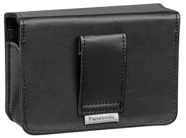 Panasonic DMW-PHS82XE1 Leather Case- black - Fits Lumix TZ101 & TZ81
