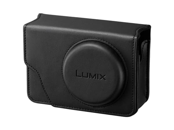 Panasonic DMW-PHS82XE1 Leather Case- black - Fits Lumix TZ101 & TZ81
