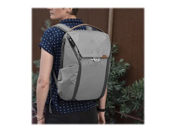 Peak Design EVERYDAY BACKPACK - V2 - ryggsekk for digitalbildekamera med linser / notebook - 400D-nylonlerret - koksgrå - 16"