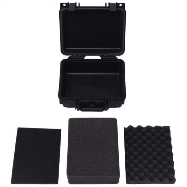 vidaXL beskyttende kuffert sort 27 x 24,6 x 12,4 cm
