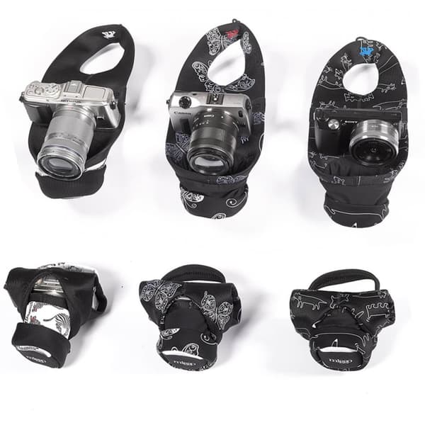 MIGGO Kamerahihna Grip & Wrap Pebble Rd. MW GW-CSC PR 30