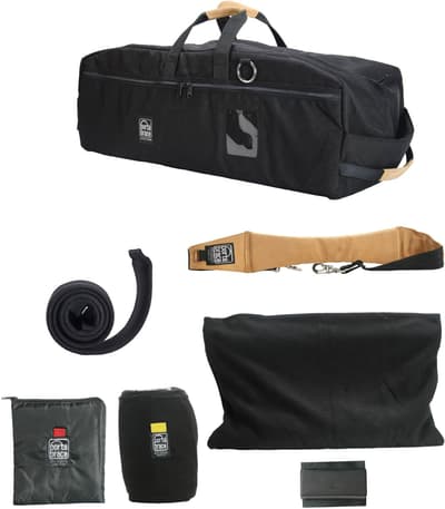 PORTABRACE RIG-6SRK RIG Carry Case Kit, Black, Medium