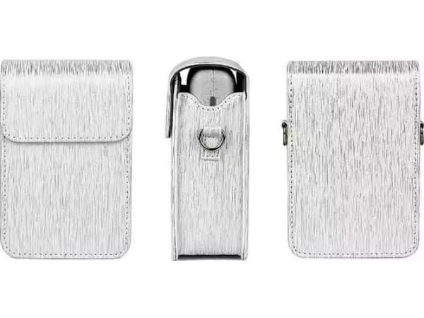 LoveInstant Case Case Case för Fujifilm Fuji Instax Mini Liplay - Silver