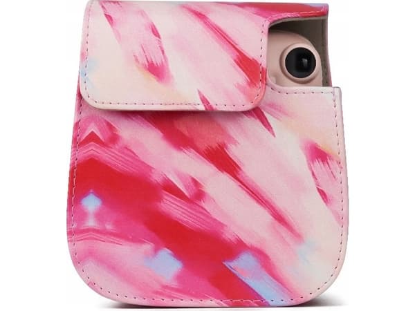 LoveInstant Pouch Case Case Pouch för Fujifilm Instax Mini 11 - Brush Streaks