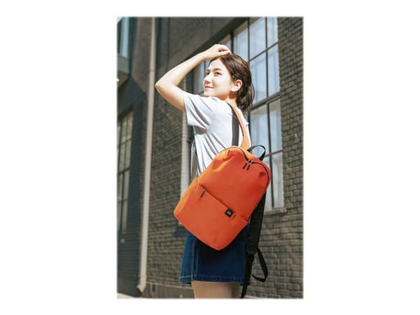 Xiaomi Mi Casual Daypack - reppu - polyesteri - värikäs oranssi väri