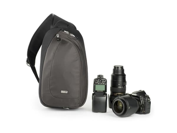 Think Tank TurnStyle® 20 V2.0, Slyngeveske, DSLR 24-70mm f/2.8 70-200mm f/2.8, Skulderrem, Svart