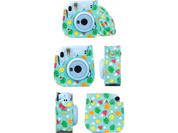 Pokrowiec LoveInstant Futerał Etui Pokrowiec Do Fujifilm Instax Mini 11 - Arbuzy