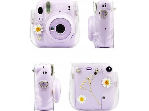 LoveInstant Pouch Case Case Pouch för Fujifilm Instax Mini 11 Torkade Camomiles