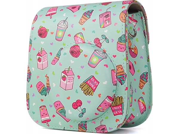 LoveInstant Pouch Case Pouch Pouch For Fujifilm Instax Mini 11 - Ice Cream/Green