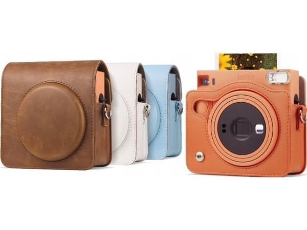 Pokrowiec LoveInstant Futerał Etui Pokrowiec Do Fujifilm Instax Square Sq1 - BiaŁy