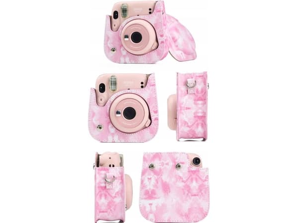 LoveInstant Deksel Deksel til Fujifilm Instax Mini 11 Akvarell - Rosa uskarphet