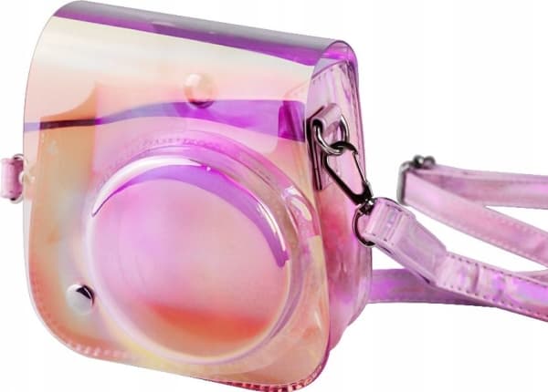 LoveInstant Fodral Fodral för Fujifilm Instax Mini 11 Lila - Transparent