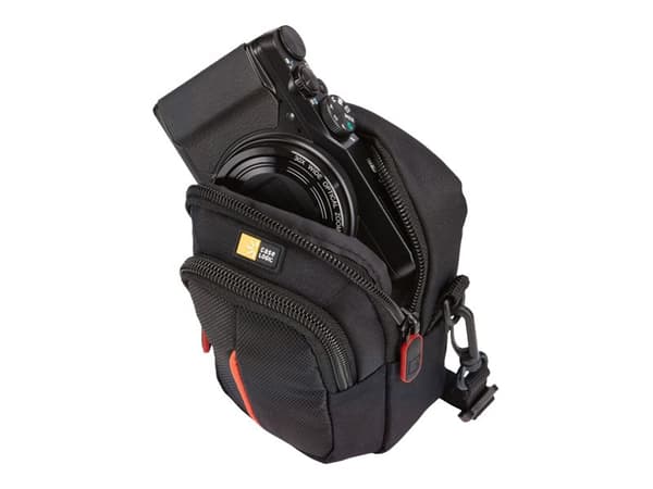 Case Logic Advanced Point and Shoot Camera Case - Eske for kamera - polyester - svart