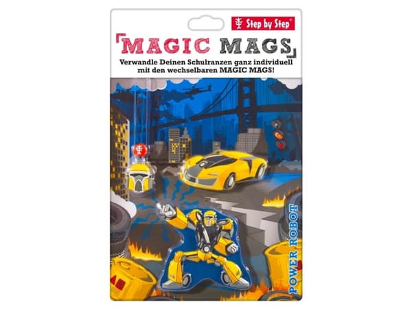 Step by Step Magic Mags, Plast, Flerfarget, Step by Step, 3 stykker
