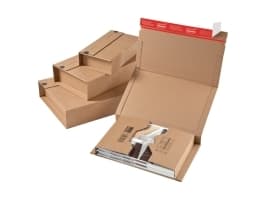 Colompac CP020.04, Forpakningseske, Leveranse, Kartong, Brun, Rektangel, 251 x 165 x 60 mm