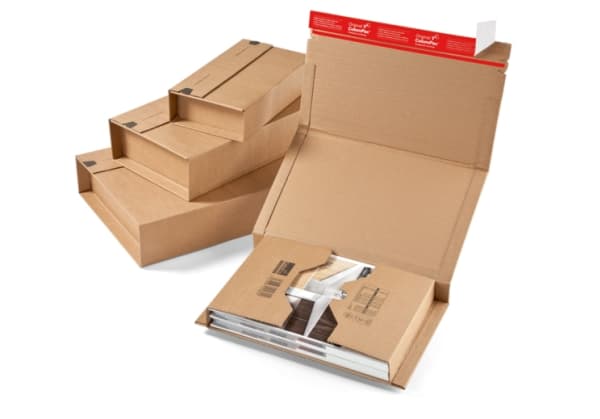 Colompac CP020.04, Forpakningseske, Leveranse, Kartong, Brun, Rektangel, 251 x 165 x 60 mm