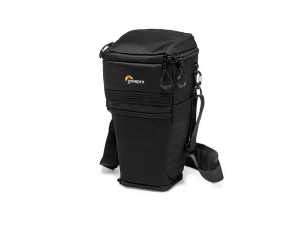 Lowepro LP37279-PWW, Toploader case, Any brand, DSLR with 70-200mm f/2.8 lens attached Lens hood, Shoulder strap, Black