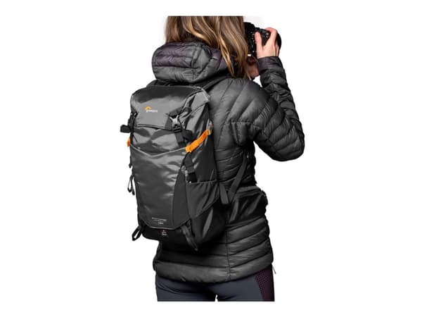 Lowepro PhotoSport Outdoor Backpack BP 15L AW III, Reppu, Mikä tahansa tuotemerkki, Olkahihna, Musta, Harmaa