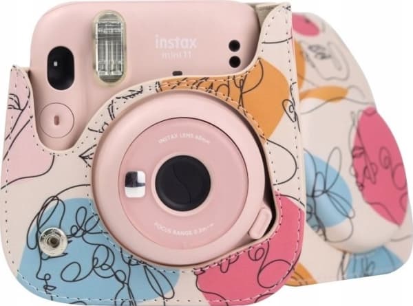 Pokrowiec LoveInstant Futerał Etui Do Fujifilm Instax Mini 11 Line Art