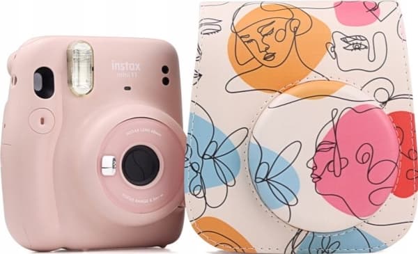 Pokrowiec LoveInstant Futerał Etui Do Fujifilm Instax Mini 11 Line Art