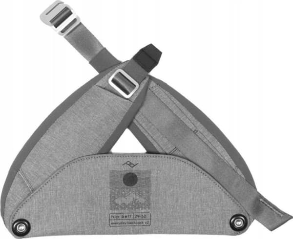Peak Design BEDHB-52-AS-2, Hoftebelte, Nylon, Grå, 50 mm, 140 mm, 340 mm