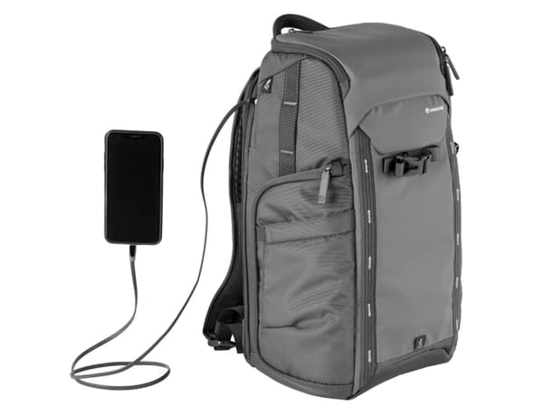 Vanguard VEO ADAPTOR R48 GY, Reppu, Mikä tahansa tuotemerkki, Notebook-lokero, Harmaa
