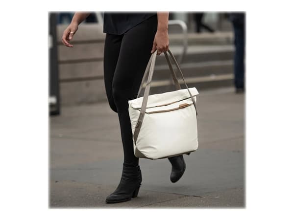 Peak Design Everyday Tote V2 - Bærepose for digitalbildekamera med linser / notebook - 400D-nylonlerret - benfarget - 13"