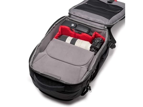 Manfrotto Pro Light Backloader M - Ryggsekk for digitalfotokamera / camcorder / notebook - nylon, syntetisk tøy - svart - 15"