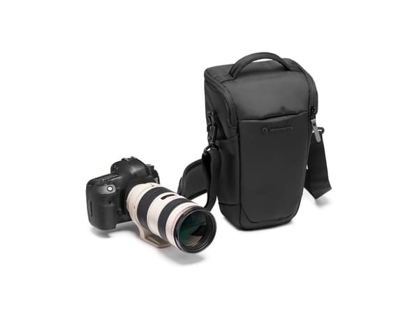 Manfrotto MB MA3-H-L, Holster, Universal, olkahihna, musta